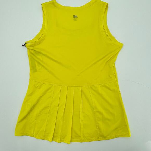 Tail Filippa Tank Top, Sweetheart Neckline, UPF 50, Yellow, NWT, Sz. M, Sunny - Picture 5 of 10
